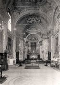 Veduta dell'interno della chiesa universitaria di San Sigismondo: Bologna