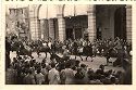 Festa delle matricole: Bologna, giugno 1948: studenti a cavallo travestiti da indiani