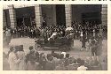 Festa delle matricole: Bologna, giugno 1948: automobili in parata