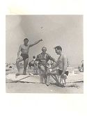 Giorgio Sacchetti, Tonino Belletti ed un amico in spiaggia