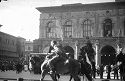 Festa delle matricole: Bologna, giugno 1948: sfilata degli studenti a cavallo