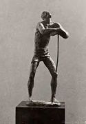 [Statua di figura virile di Alfonso Bortolotti: sede del GUF: Bologna]