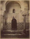 Tlemcen: moschea Sidi Bon Medin: ingresso alla tomba