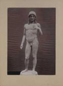 Copia della statua bronzea dell'Apollo conservato al museo archeologico nazionale di Napoli: ny Carlsberg glyptotek: Copenhagen