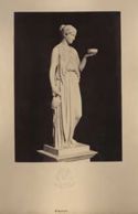 [Statua in marmo di Hebe di Bertel Thorvaldsen: Thorvaldsen museum: Copenaghen]