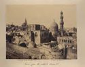 Cairo: moschea del sultano Hassan e moschea Kartooki viste dal monte Rubbish
