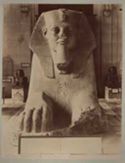 Epoque egyptienne: sphinx: Louvre