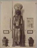 Epoque egyptienne: la déesse Schhet [i.e. Sekhmet], 18. eme dynastie: Louvre