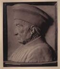 Rilievo di Cosimo il Vecchio di Verrocchio Andrea: Staatliche Museen, Skulpturensammlung: Berlino