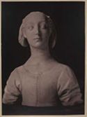 Busto di Marietta Strozzi di Desiderio da Settignano: Staatliche Museen, Skulpturensammlung: Berlino