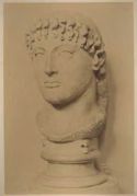 [Copia della testa marmorea di Apollo: British Museum, 208: Londra]