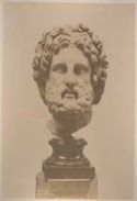 [Testa di Asclepio, parte della statua trovata a Melos nel 1828: fine del 4. secolo a. C.: British Museum, 550: Londra]