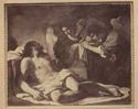 La morte del Cristo e i due angeli dolenti del Guercino: National Gallery: Londra