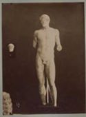 Statua di Apollo proveniente dal tempio di Dioniso ad Atene: museo archeologico nazionale: Atene