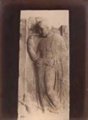 [Stele funeraria in marmo pentelico raffigurante un giovane con strigile e contenitore di olio nella mano: museo archeologico nazionale: Atene]