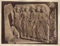 Fregio del lato settentrionale del Partenone con sei anziani: lastra n. 10: museo dell'Acropoli: Atene