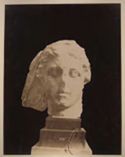 Testa di Demetra proveniente dal tempio di Despoina a Lykosoura: museo archeologico nazionale: Atene