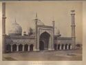 Delhi: moschea di Jama Masjid: veduta dell'interno