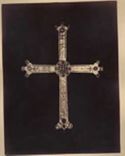Croce del re Pelayo o della vittoria, il retro: cattedrale: Oviedo