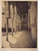 Granada: galeria que conduce à la sala de embajadores (Alhambra)