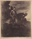 Carlo 5. alla battaglia di Muhlberg del Tiziano: museo del Prado: Madrid