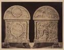 Disegno dei fianchi di un sarcofago della seconda metà del 5. secolo: duomo: Ravenna