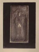Lapide sepolcrale di Ostasio da Polenta in marmo rosso veronese: chiesa di S. Francesco: Ravenna