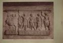 Ravenna: tempio di S. Vitale: apoteosi di Augusto, altorilievo romano (1. secolo ?)