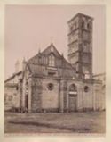 Grottaferrata: la Badia o monastero greco, fondato da S. Nilo nel 1002, la chiesa è del 1754