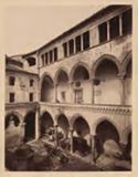 Tarquinia: palazzo Vitelleschi, cortile