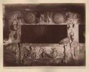 Interno e dettaglio di una tomba etrusca: Cervetri [i.e. Cerveteri]