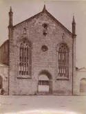 Bergamo: ex chiesa di S. Agostino: la facciata (14. secolo)