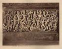 Napoli: museo nazionale: sarcofago: Prometeo che forma l'uomo davanti alle divinità: (Pozzuoli)