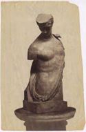 Torso di Psiche proveniente da Capua: museo archeologico nazionale: Napoli