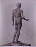 Napoli: museo nazionale: Efebo: (scultura greca. Pompei)