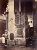 Pulpito e iscrizione di Innocenzo 13.: chiesa di S. Maria in Aracoeli: Roma