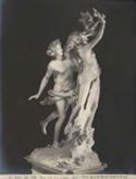 Roma: museo nella villa Borghese: Apollo e Dafne, opera del Bernini all'età di 18 anni