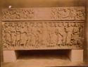 Sarcofago di Marco Claudio: museo nazionale romano, terme di Diocleziano: Roma