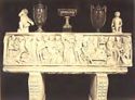 Sarcofago con scene del mito di Laodamia e Protesilao: museo Pio Clementino: Roma
