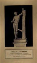Apollo Saurottono: una delle più leggiadre opere di Prassitele si vede riprodotta in questo marmo, trovato sul Palatino l'anno 1777: museo Vaticano Pio Clementino