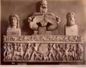 Roma: museo Lateranense: il trionfo di Bacco (scultura antica)