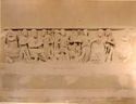 Sarcofago rettangolare delimitato agli angoli da due arieti con iscrizione a Leone 13.: museo Lateranense: Roma