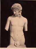 Roma: museo Vaticano: Cupido detto il Genio del Vaticano (scultura antica)