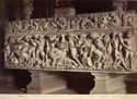 Roma: museo Capitolino: sarcofago rappresentante una battaglia contro le amazzoni (scultura antica)