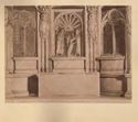 Roma: basilica di S. Giov[anni] in Laterano: frammento del monumento del conte Gustiano di Milano (13. secolo)