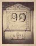 Monumento di Antonio e Piero del Pollaiolo di Luigi Capponi: chiesa di S. Maria sopra Minerva: Roma