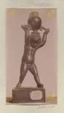 Putto che sorregge un'anfora: collezione dei bronzetti: museo nazionale del Bargello