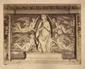 Maria in Gloria: formella della predella: terracotta smaltata con Incoronazione della Vergine: parete sinistra: chiesa dell'Osservanza: Siena