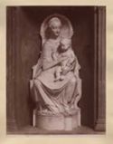 Abbazia di Monte Oliveto Maggiore: (prov. di Siena): la Vergine col Bambino Gesù: (1490. Fra Giov. da Verona)