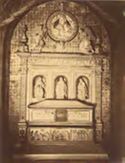 S. Gimignano: chiesa di S. Agostino: cappella di S. Bartolo: altare marmoreo e monumento sepolcrale di S. Bartolo